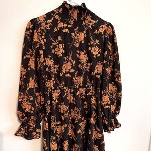 Floral mini dress